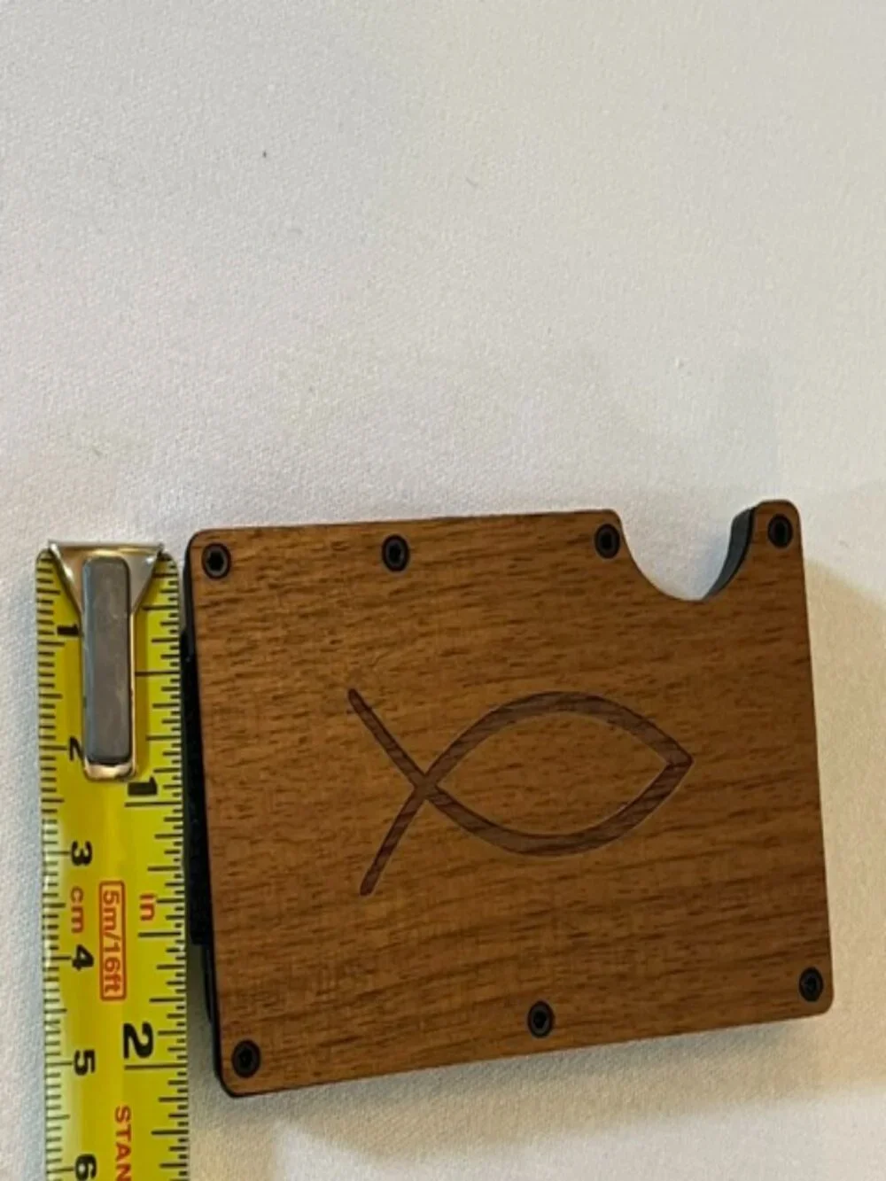 Divinity walnut engraved